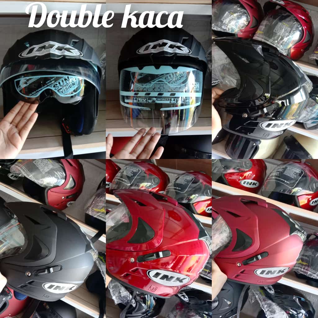 Helm INK Double Visor Centro Murah