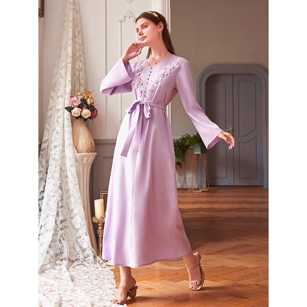 GAMIS MEWAH IMPORT WANITA ASIA EROPA ARAB DUBAI TURKEY ORIGINAL BA016