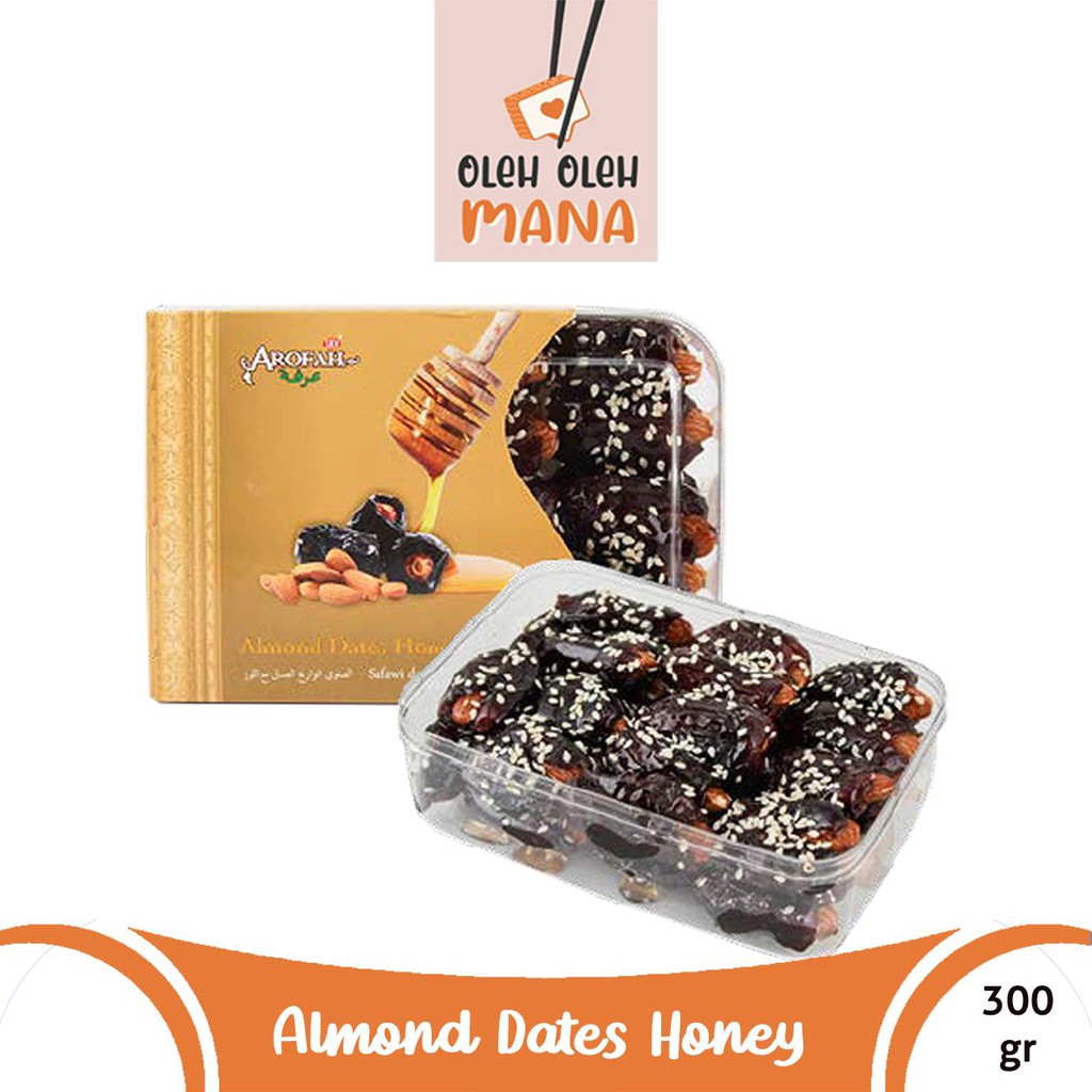 Arofah - Almond Dates Honey Kurma isi kacang Almond Madu Wijen