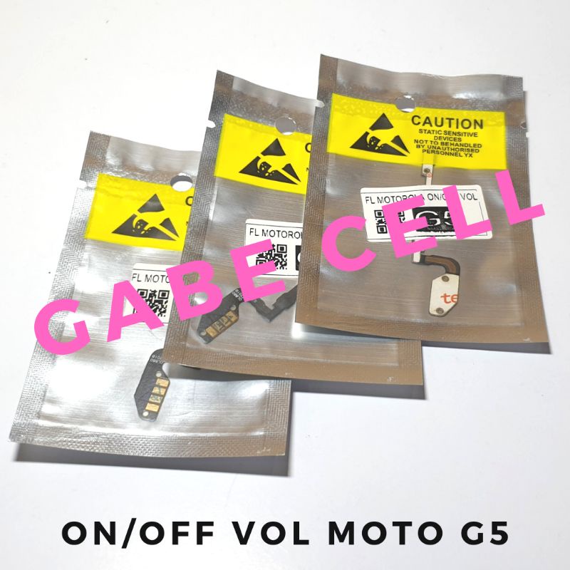 FLEXIBLE TOMBOL ON OFF VOLUME MOTOROLA G5