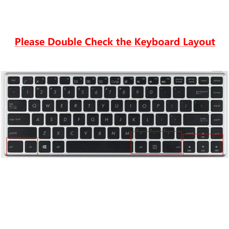 Pelindung Keyboard Bahan Silikon Untuk Asus K42Jc A42 Ul80 A43S K43U U35 U31Sd X42D P42J