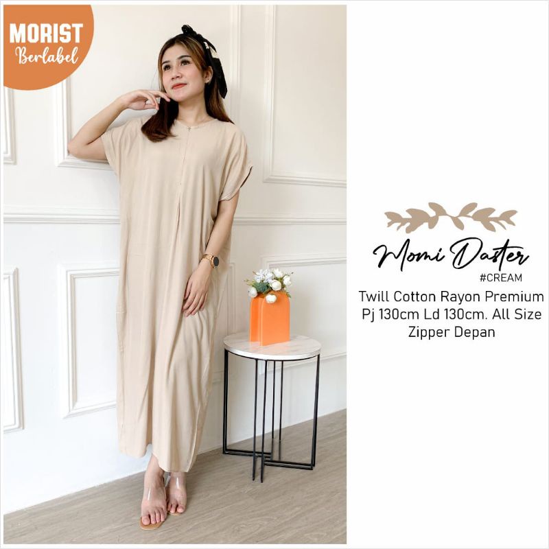 MOMI DASTER POLOS RAYON BERLABEL MORIST