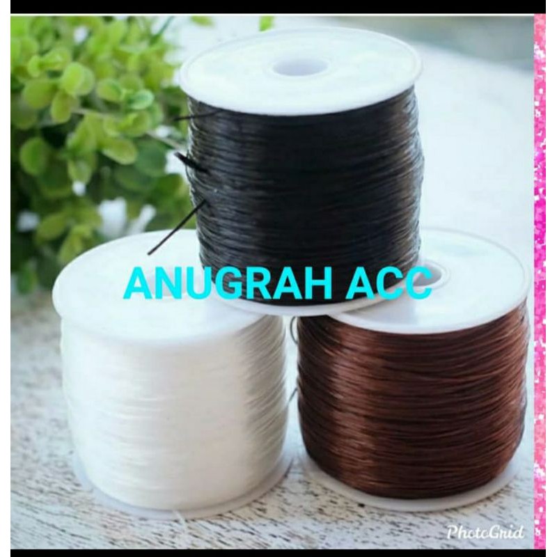 karet tali elastis untuk kalung dan gelang