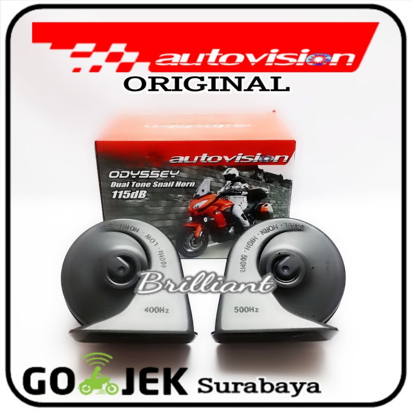 Klakson Original Dobel Keong Autovision 12v