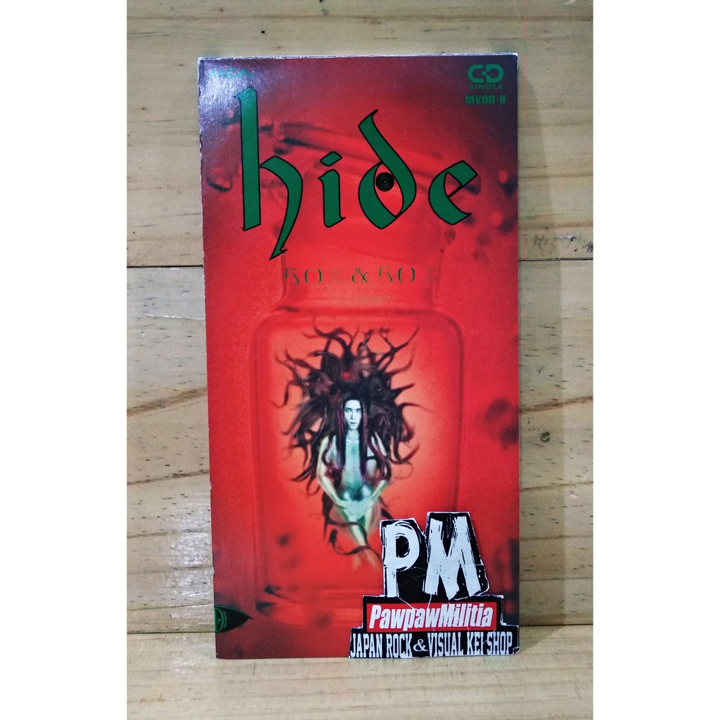 CD HIDE X JAPAN 50% & 50% LIMITED EDITION