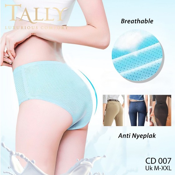 TALLY 007 Celana Dalam Seamless Pori Cd Tanpa Jahitan CD SEAMLESS TALLY 007 | CELANA DALAM WANITA SE
