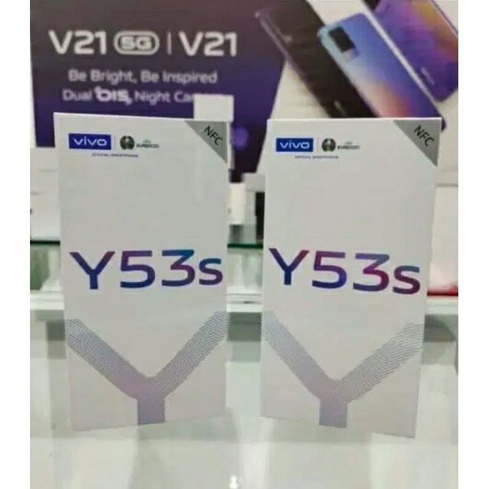 VIVO Y53S NFC RAM 8GB + EXTENDED RAM 3GB GARANSI RESMI VIVO INDONESIA NEW SEGEL