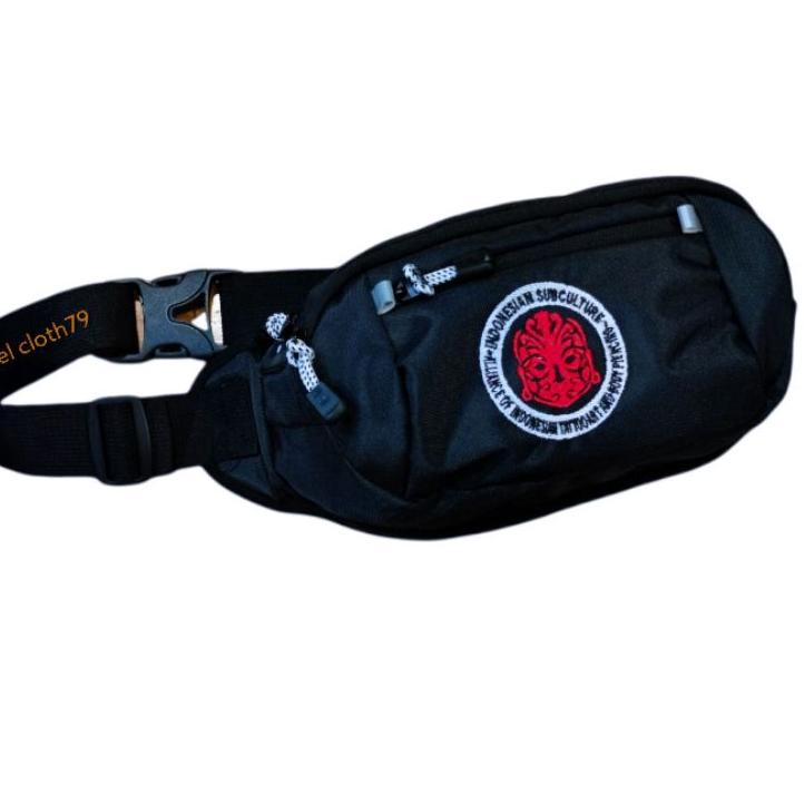 Paling Diminati Tas Waistbag Pria Wanita Rei Tas Selempang Pria Tas Waistbag Metal distro Tas Pingga