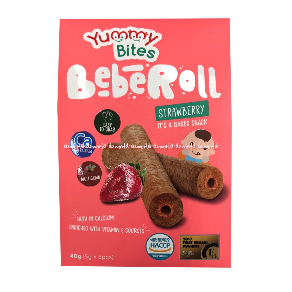 Yummy Bites Beberol Blueberry Baked Snack Baby Cemilan Bayi 40gr Beberoll Biskuit Bayi