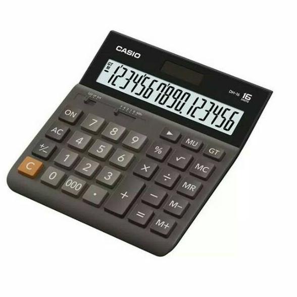 

Hot Sale - Casio kalkulator calculator casio meja dagang dh-16 dh16 16 digit original garansi resmi !!