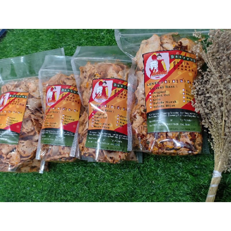 

Basreng Pedas 250gr
