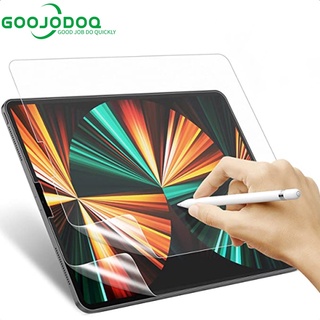 GOOJODOQ Paper Like Screen Protector For iPad Pro 11 2021 12.9 12 9 For iPad 8th Gen iPad Air 4 7th Gen Air 3 Paperfeel 10.2 9.7 10.5