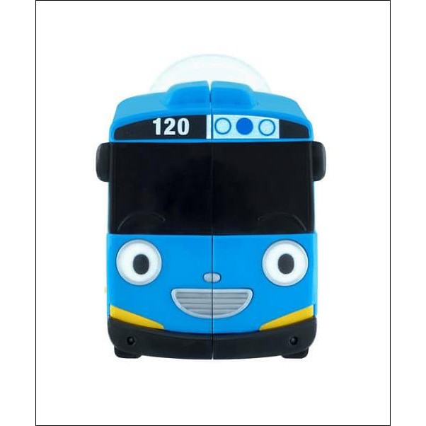 Flipper Toothbrush Holder Bus - Blue Tayo | Tempat Sikat Gigi Anak