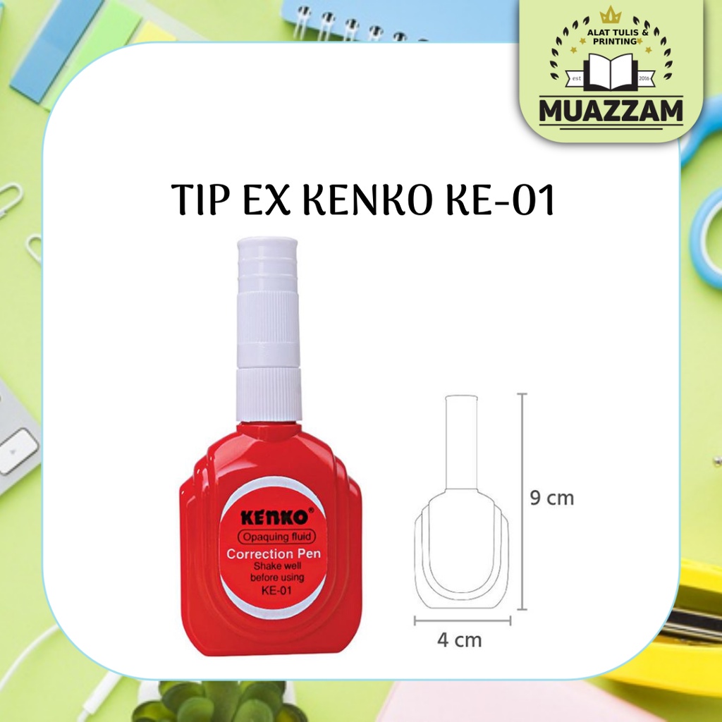 

Tipe X Correction Pen Kenko KE-01