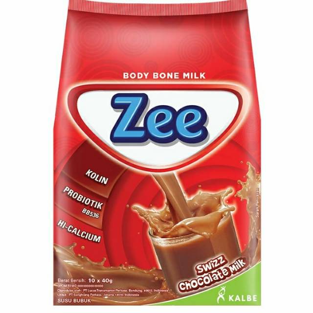 

Zee Susu Bubuk Instant Swizz Chocolate 10X40g