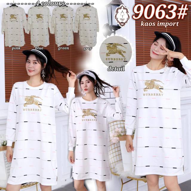 Tunik Kaos Import Premium TIBESI seri 9063#