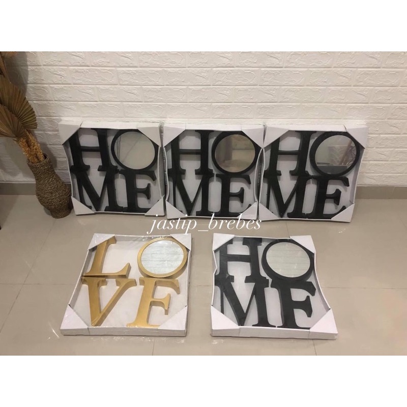 Hiasan Dinding HOME LOVE Original informa / WALL DECORATION SET(4) HOME
