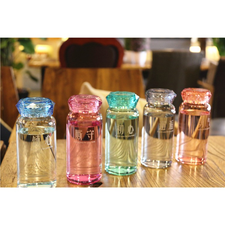  Botol  Air  Minum KACA  Bottle BPA Free 350ml HX 313 Shopee 