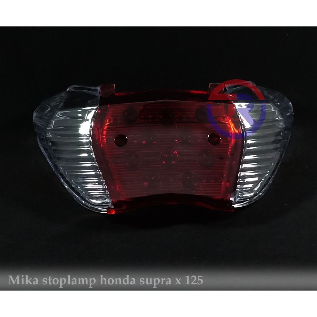 mica mika kaca stop honda supra x 125 lama cover stoplamp lampu stop lampu belakang rem