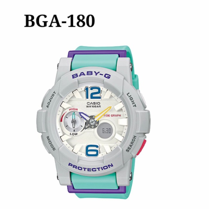 3 Jam Tangan Wanita Casio BABY-G 180 ORI BM