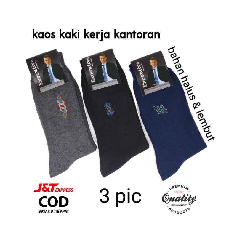 TOKO KL | kaos kaki pria dewasa panjang motif / kaos kaki kerja kantoran bussines formal murah