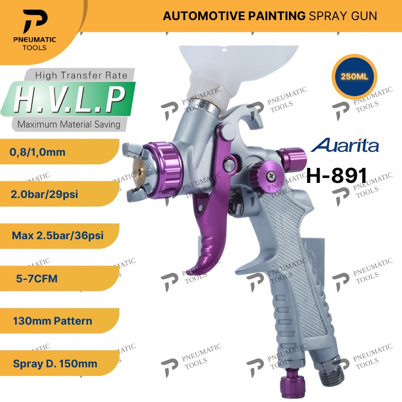 Jual Spray Gun Auarita H Hvlp Automotive Painting Spray Gun H Indonesia Shopee Indonesia