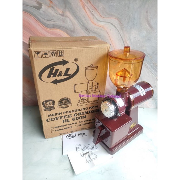 H&amp;L HL 600N Electric Coffee Grinder Giling Gilingan Kopi Elektrik