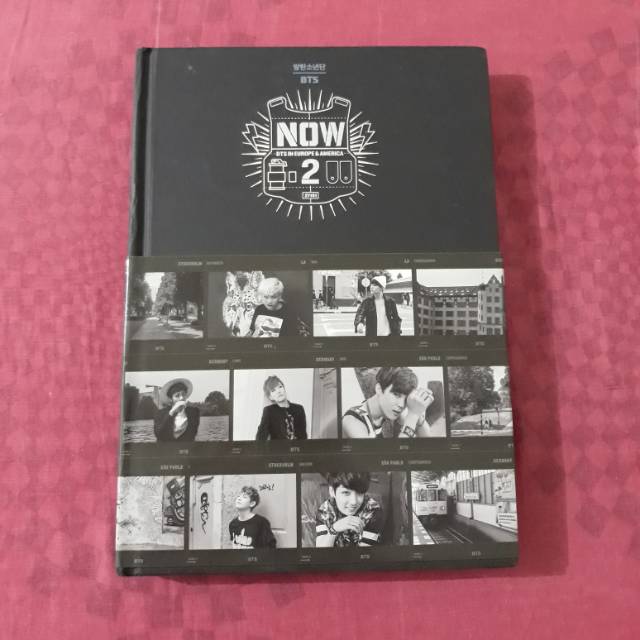 BTS Now2 Photobook + J-Hope bookmark + standee