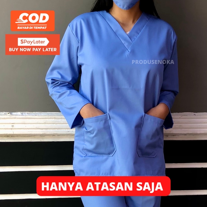 “ATASAN SAJA” BAJU OK LENGAN PANJANG S-XL TERMURAH PRODUSEN BAJU OK/BAJU JAGA