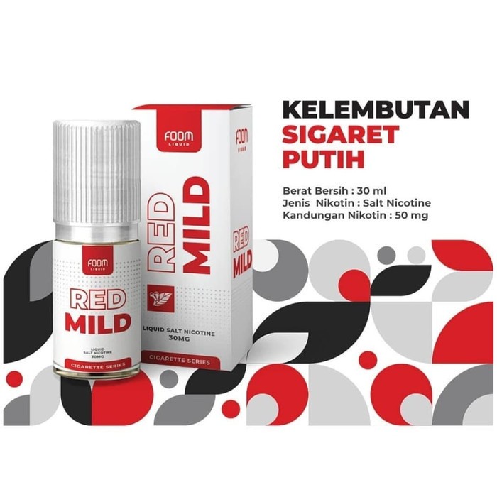 LIQUIDS FOOM RED MILD 30ML