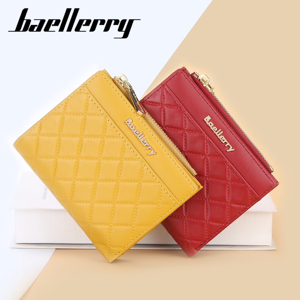 BAELLERRY NR086 Dompet Wanita Kecil Bahan Kulit PU Leather Premium WATCHKITE WKOS