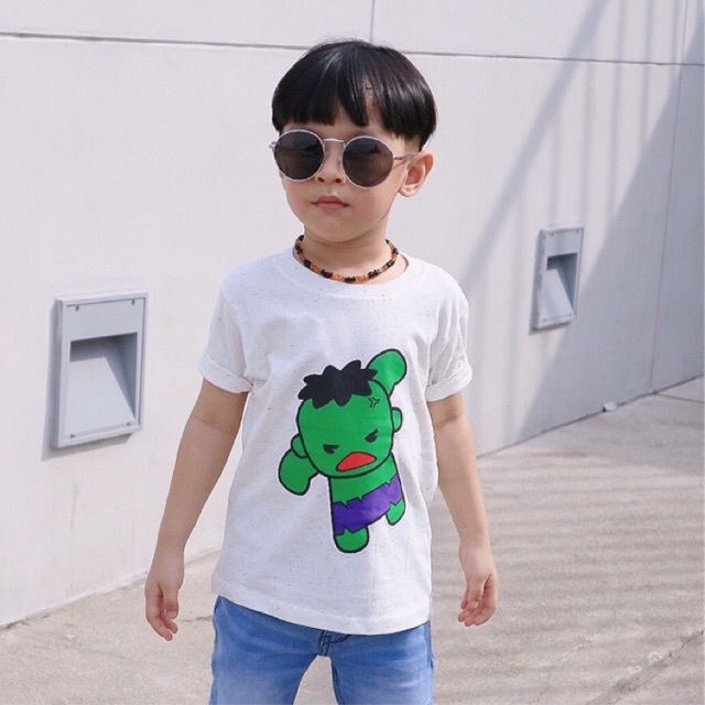 Kaos anak avengers/ kaos hulk/ baju hulk/ baju avengers/ baju superhero