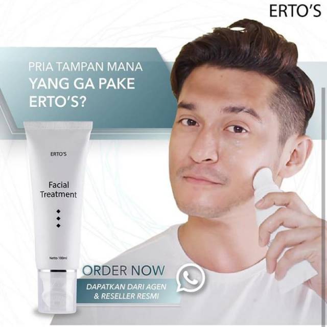 Ertos Facial Treatment 100ml Original Bpom 18161206308 Shopee Indonesia