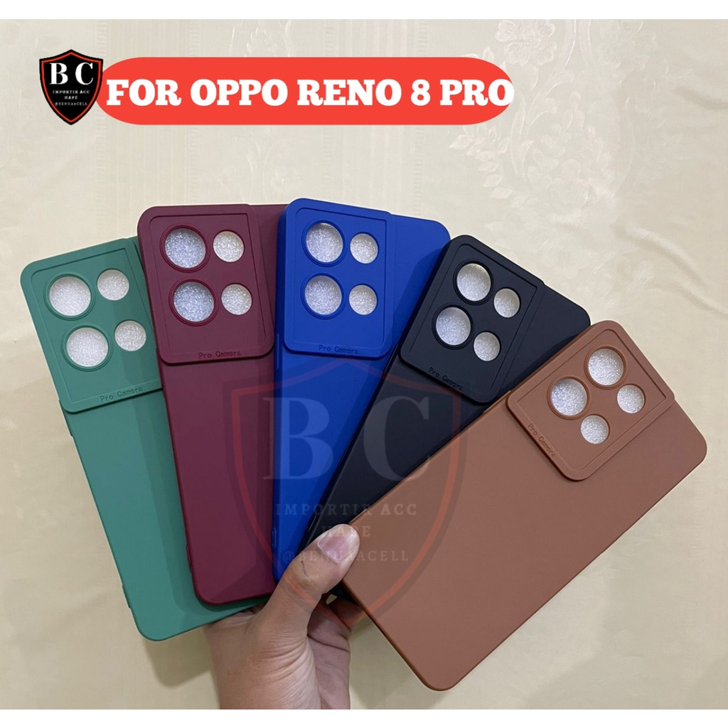 CASE OPPO RENO 8 5G - SOFTCASE PRO CAMERA OPPO RENO 8 5G RENO 8 PRO