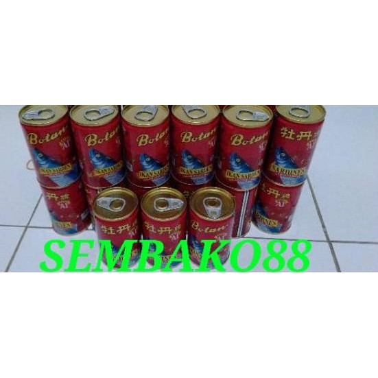 

PALING HOT!! KODE-713 BOTAN IKAN SARDEN DALAM SAUS TOMAT 155GR