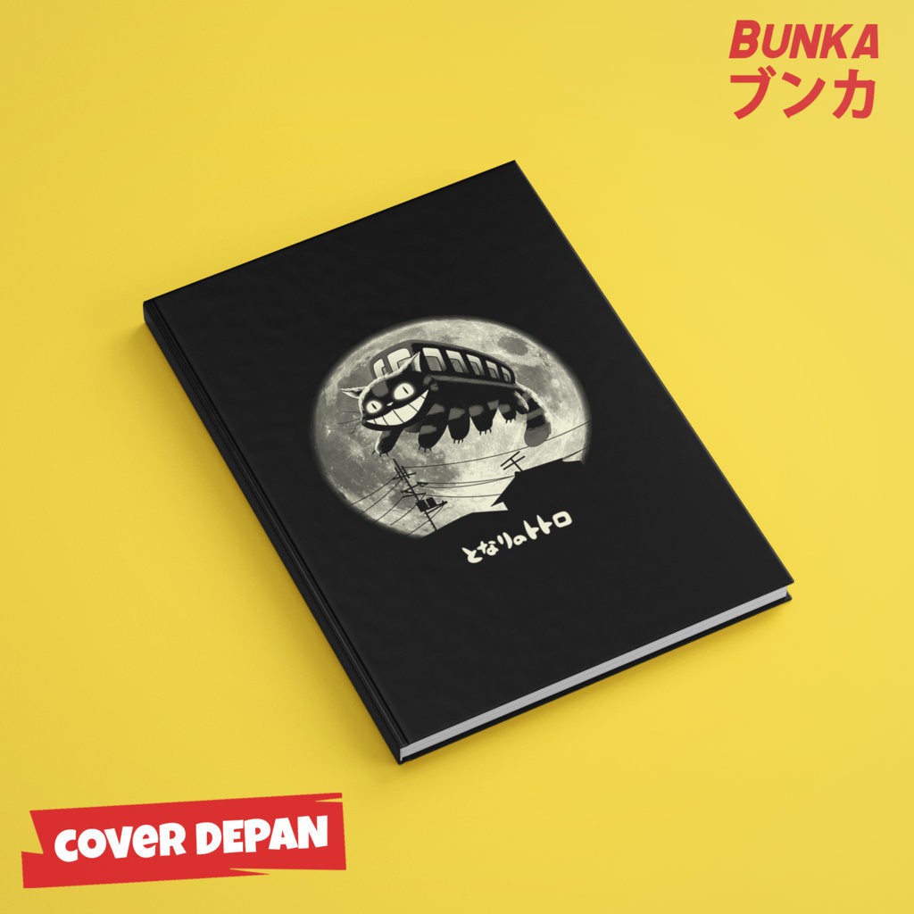 

Notebook Anime Ghibli Totoro B Hardcover A5 Buku Tulis Catatan Note Agenda Planner Jurnal