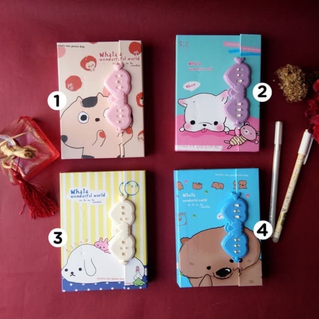 

Buku Diary dengan Kunci / Buku Catatan / Notebook Fancy Code Love