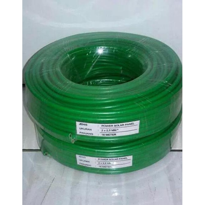 Kabel untuk solar cell solar panel AKIKU 2 x 2,5 18 meter