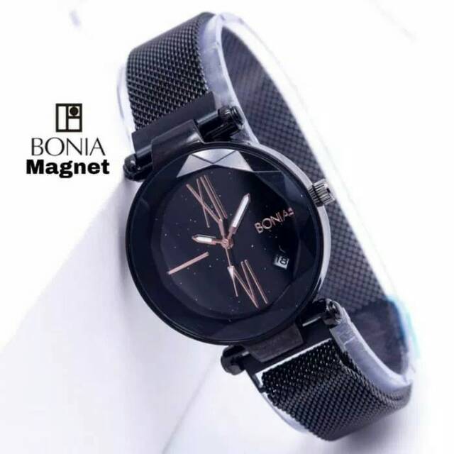 Jam Tangan Wanita Bonia Magnet Pasir Water Resist - Biru