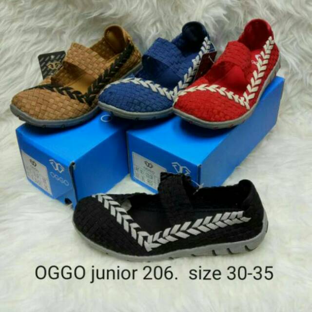 Sepatu Rajut Anak OGGO Junior 206 / J206 KIDS Original