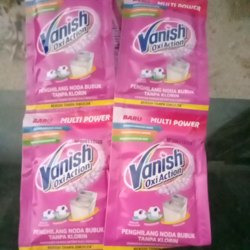 Vanish Oxi Action Bubuk/Penghilang Noda Bubuk 30gr