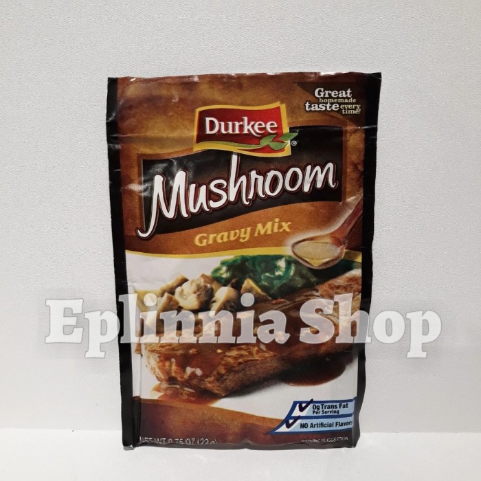 

Durkee Mushroom Gravy Mix 22 gr - Bumbu Rasa Jamur