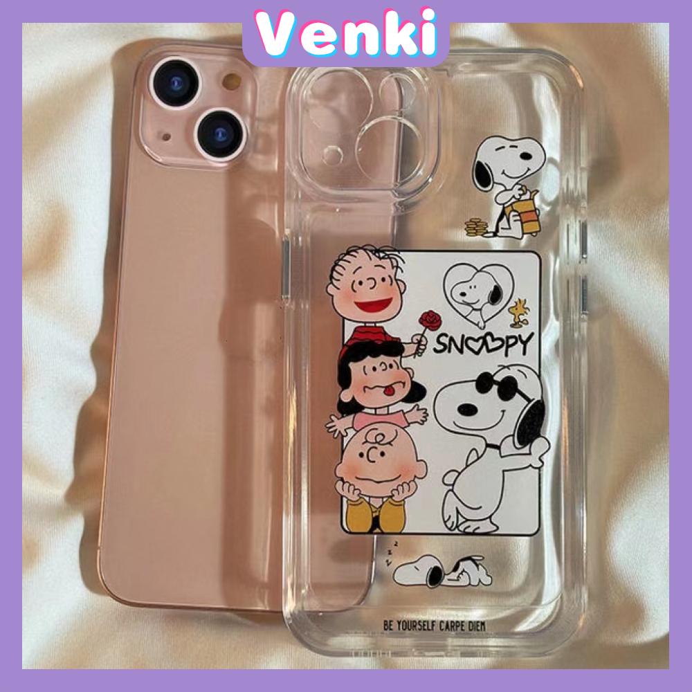 iPhone Case Silicone Soft Case Clear Case Thickened Shockproof Protection Camera Cartoon Cute Compatible For iPhone 11 iPhone 13 Pro Max iPhone 12 Pro Max iPhone 7 Plus iPhone xr