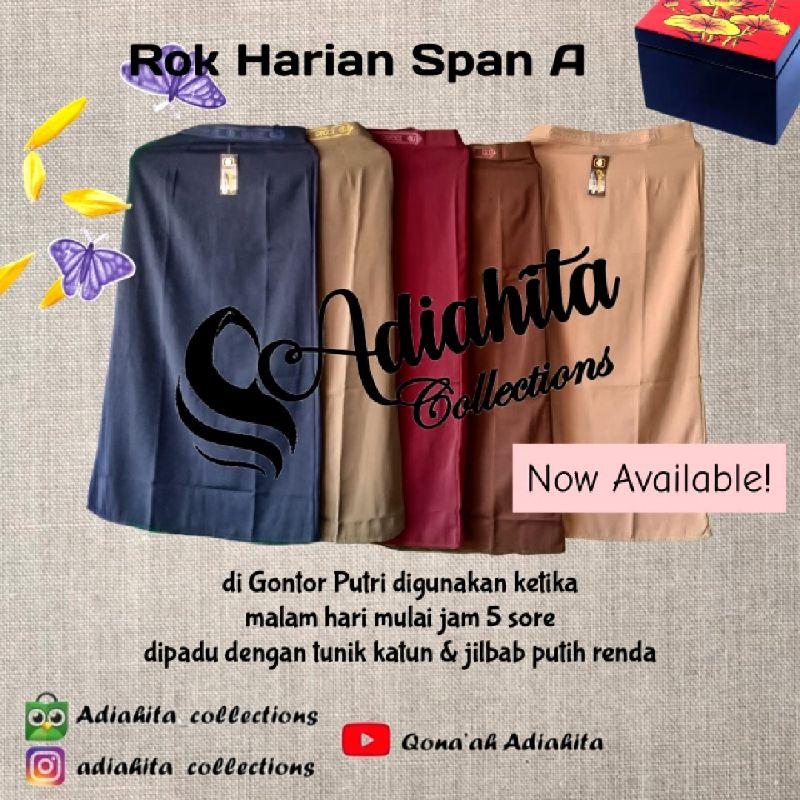 Rok Span A Gucci - Rok Harian Standar Gontor Putri