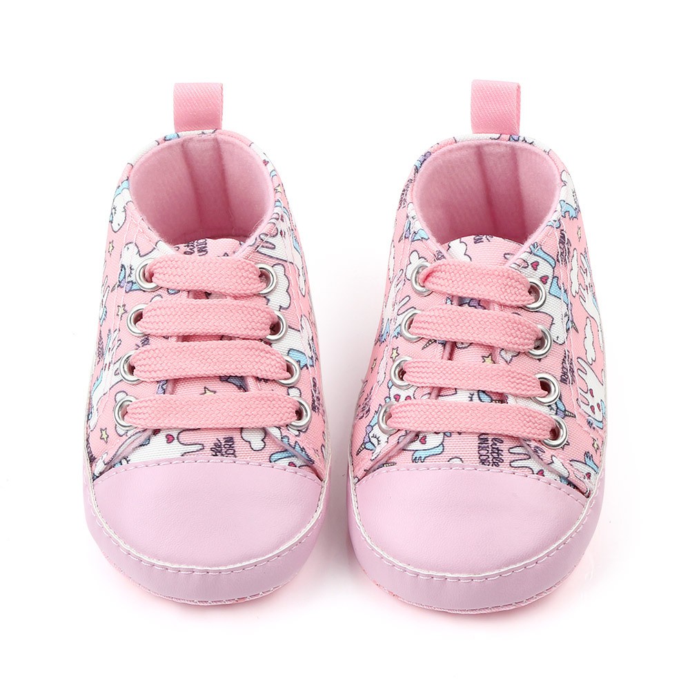 Sepatu Bayi Perempuan Prewalker Unicorn S1012 Pink