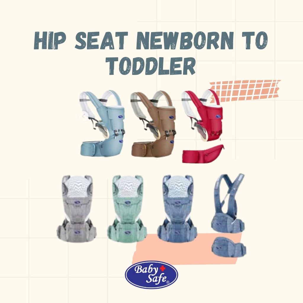 Baby Safe Hip Seat Newborn To Toddler BC06 BC07 GENDONGAN HIPSEAT BAYI