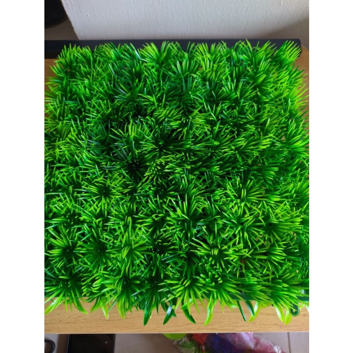Tanaman Rumput Dasar Carpet Dasar Hiasan Aquarium Sintetis