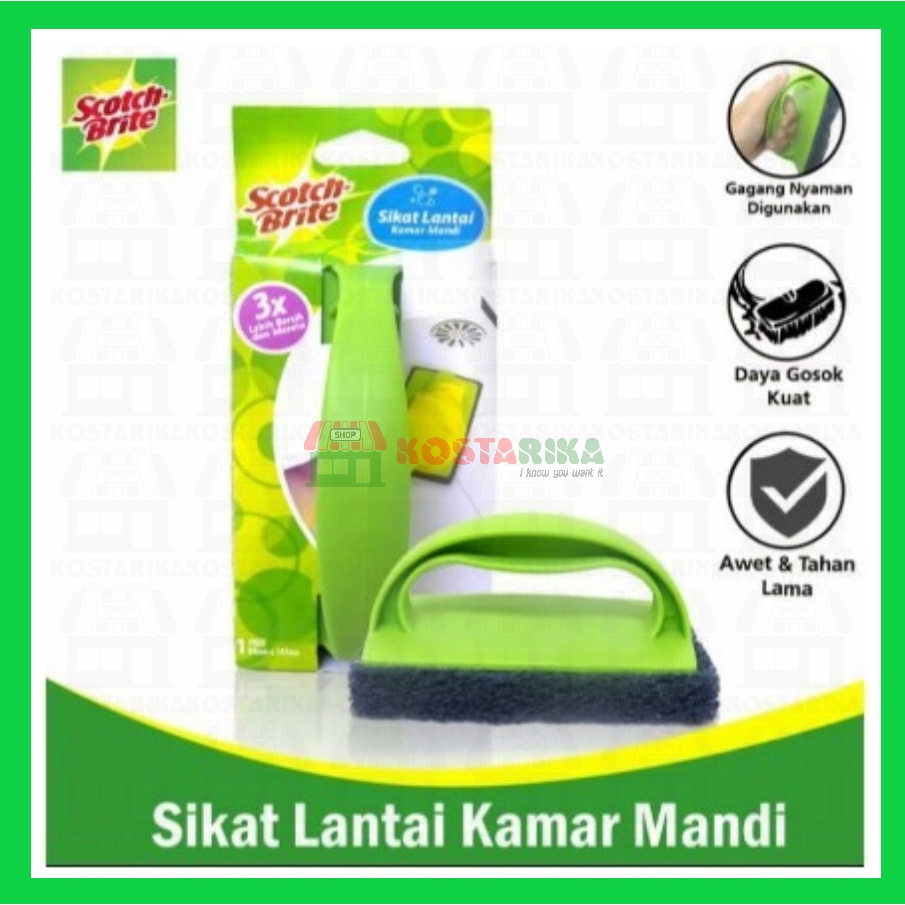 3m Scotch Brite Sikat lantai ID 40 Sikat Pembersih Lantai Scrub Pad