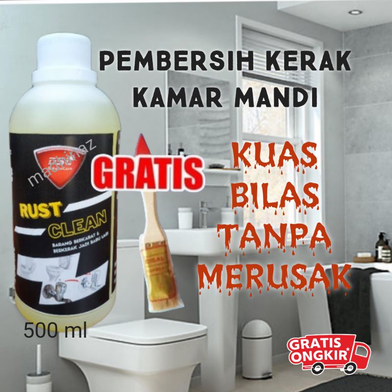 DSC RUST CLEAN 500 mlPembersih kerak kamar mandi,porselain,keramik,shower