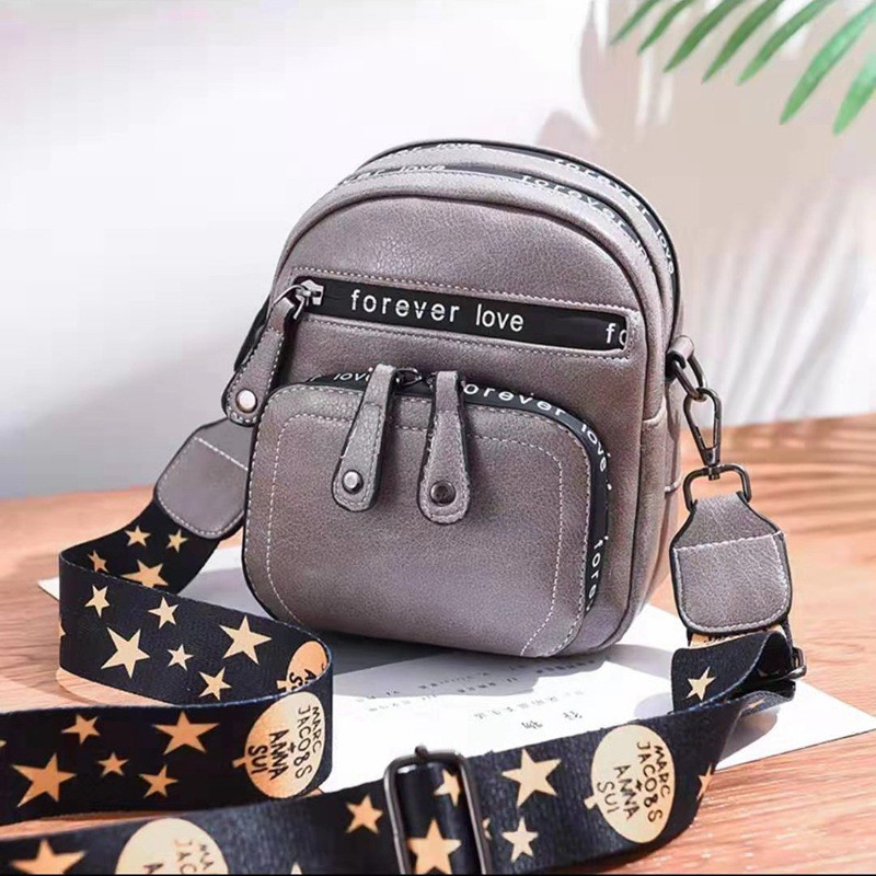 TAS HAPPY B1335 TAS SELEMPANG wanita Tas batam import 1kg=2 TAS BQ2659 GT1675 EL 5009 LT1043 CR7074